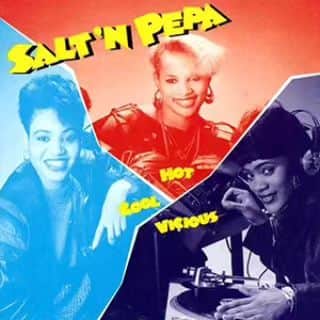 中村松江さんのインスタグラム写真 - (中村松江Instagram)「今日の一曲はSalt-N-Pepaで『Push It』です✨ アルバム「Hot, Cool & Vicious」に収録。 1986年にリリースされたヒップホップグループ、ソルト・ン・ペパのアルバムからの一曲です✨ これはキャッチーなヒップホップです🎶 ヒットしました👍 (№1399) #歌舞伎　 #中村松江 #salt-n-pepa #pushit #hot,cool&vicious」7月6日 7時34分 - matsue_nakamuraofficial