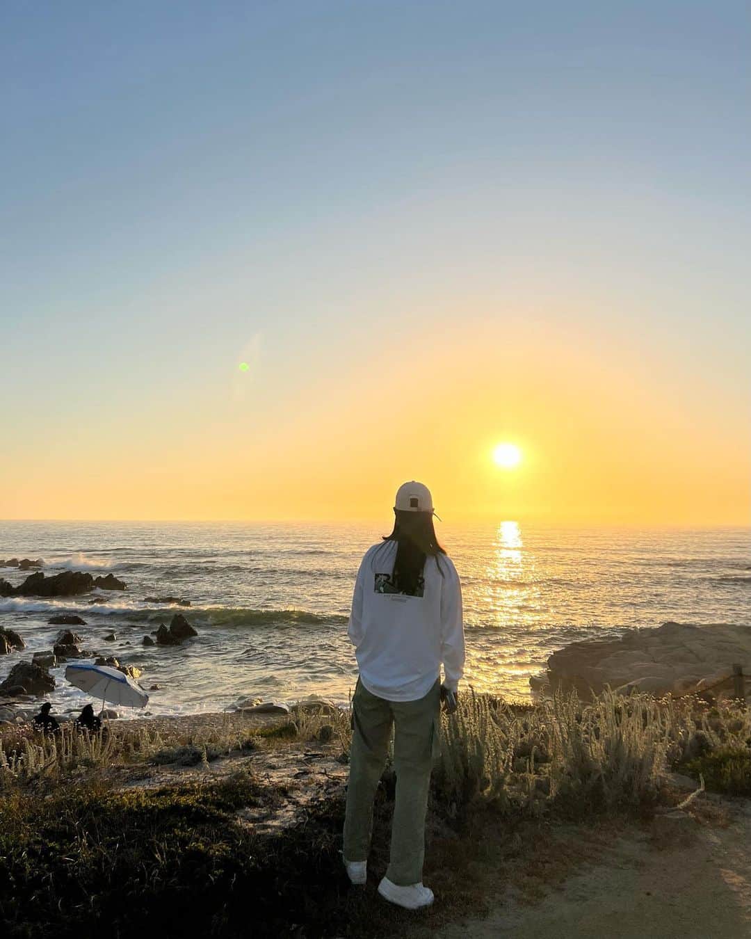 イ・ソミのインスタグラム：「. 🐬🦭🐳🤍 . . . #lpga #uswomensopen #California #Monterey #pebblebeach #golf #klpga」