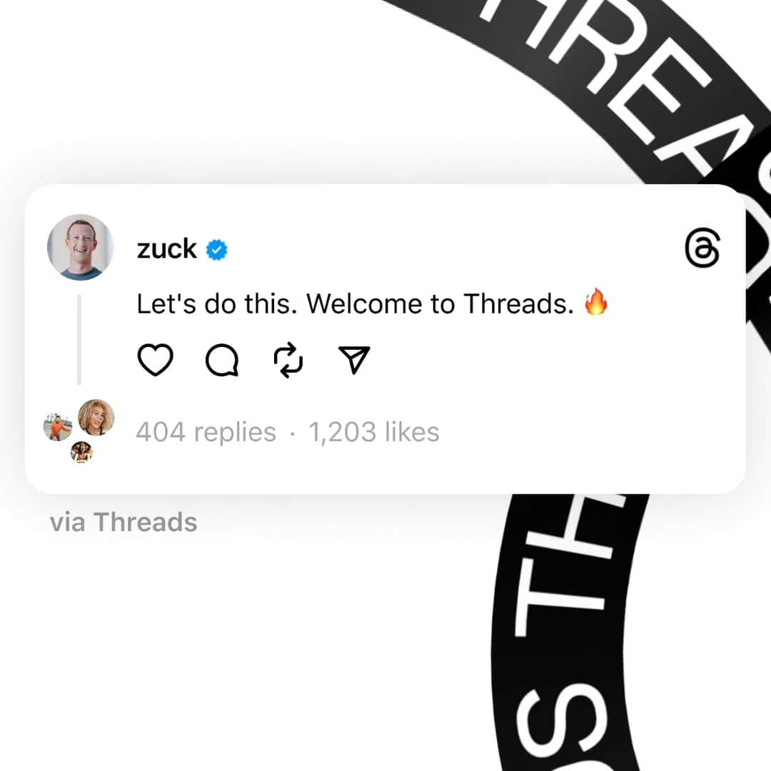 マーク・ザッカーバーグさんのインスタグラム写真 - (マーク・ザッカーバーグInstagram)「Threads is here. Let's do this. 🔥」7月6日 8時00分 - zuck