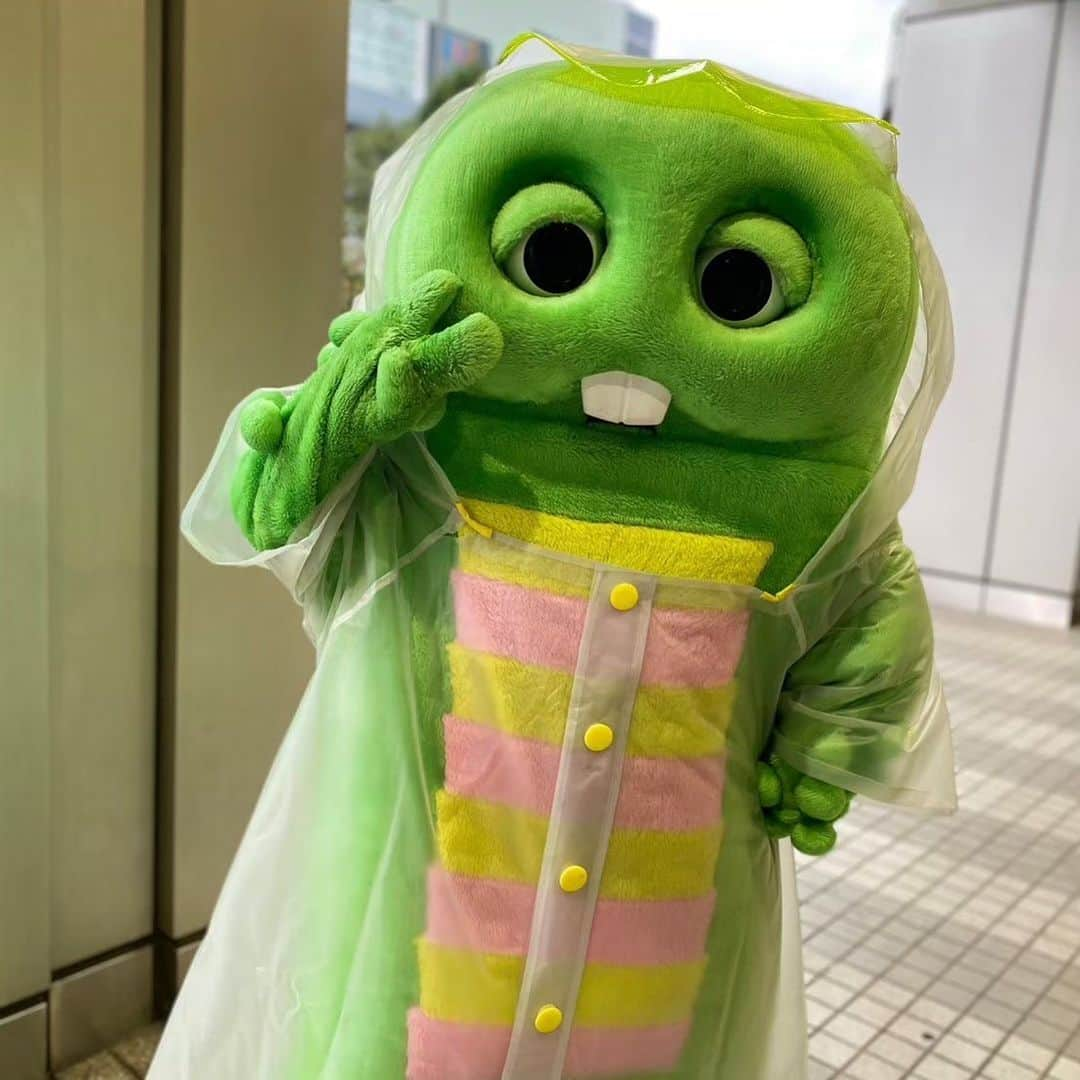 ガチャピンさんのインスタグラム写真 - (ガチャピンInstagram)「おはよー！」7月6日 8時33分 - gachapin_official