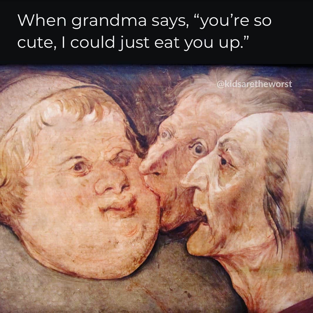 のインスタグラム：「From the archives. I call this one “wasn’t popular but it made me laugh.”  Yes! No? 😆🤪 #kidsaretheworst」