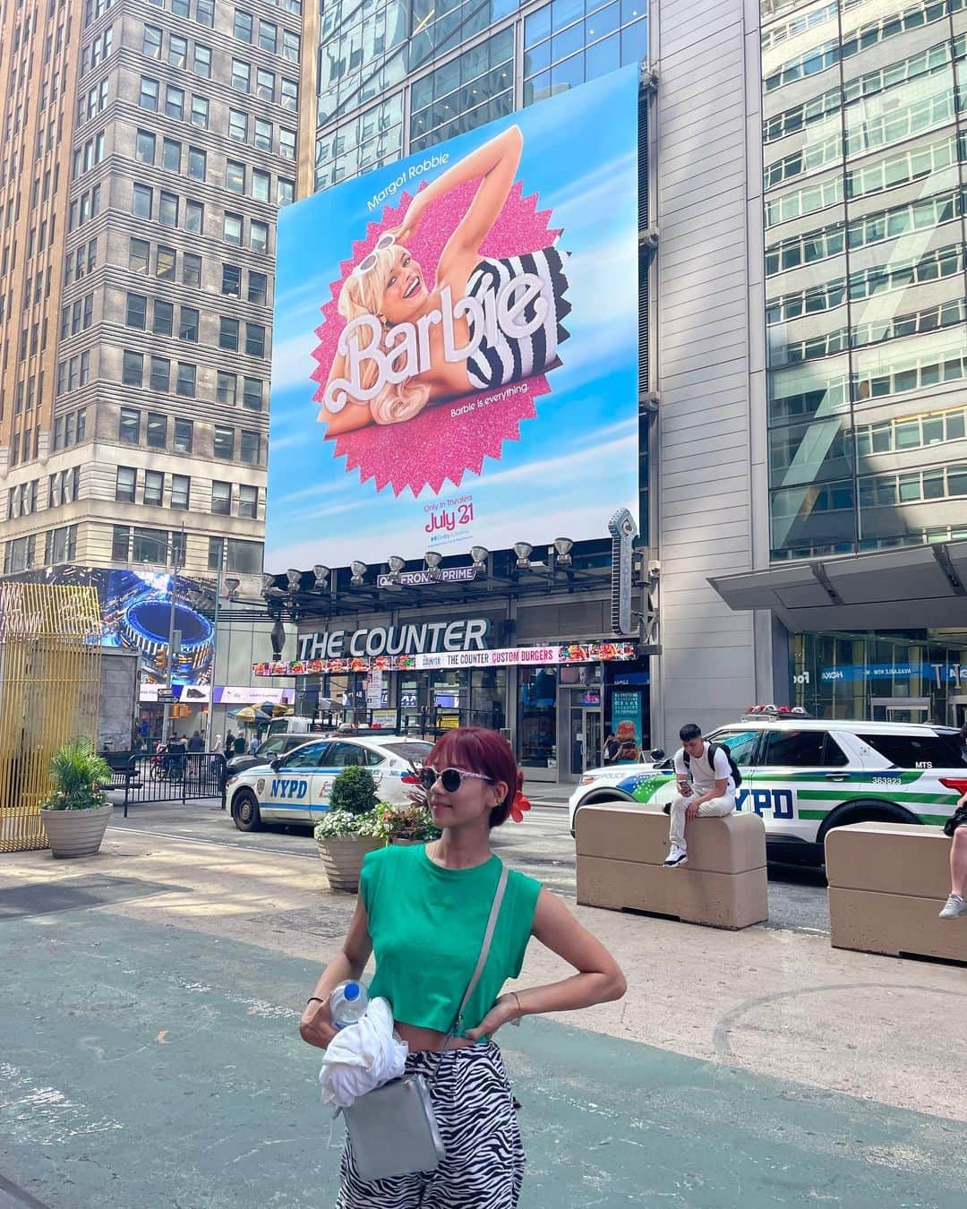指出瑞貴さんのインスタグラム写真 - (指出瑞貴Instagram)「🗽🗽🩷#뉴욕  I’m in new York for the first time in my life.   So amazing,exiting,wonderful place. Wow  #barbie #barbiemovies」7月6日 9時24分 - sashidemizuki