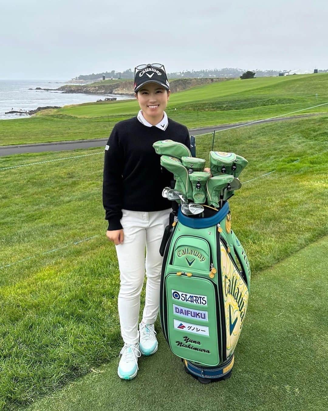 キャロウェイゴルフ（Callaway Golf）さんのインスタグラム写真 - (キャロウェイゴルフ（Callaway Golf）Instagram)「本日６日(木)より開催されるUS LPGAメジャー３戦目「全米女子オープンゴルフ選手権」に、日本の #チームキャロウェイ から上田桃子プロ、西村優菜プロが出場します🇺🇸   今年の開催コースは、世界中のゴルファーが憧れるゴルフ場の一つのペブルビーチ・ゴルフリンクス。一度はプレーしてみたいですね！⛳️   Go, #TeamCallaway Go, @momoko3030  Go, @yunapan_02  . . . #キャロウェイ #全米女子オープンゴルフ #上田桃子 #西村優菜」7月6日 12時00分 - callawaygolf_japan