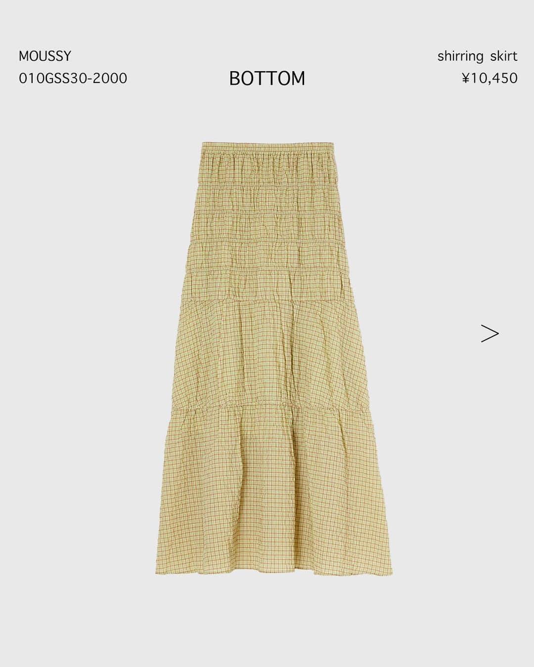 SHEL'TTER WEB STOREさんのインスタグラム写真 - (SHEL'TTER WEB STOREInstagram)「【NEW IN】 - BOTTOM - ━━━━━━━━━━━━━━━━ 【SLY】BALLOON CARGO ショートスカート ¥8,998 tax in Size：1,2 Color：GRY,BLK No：030GAY31-0640 ※発売中  【SLY】BOX PLEATS STRETCHY ショートパンツ ¥7,997 tax in Size：0,1,2 Color：Multi_1,BLK No：030GAR31-2750 ※7/7 12:00発売予定  【MOUSSY】SHIRRING スカート ¥10,450 tax in Size：1,2 Color：GRN,BLK No：010GSS30-2000 ※発売中  【MOUSSY】PANEL LACE スカート ¥11,000 tax in Size：1,2 Color：GRN,BRN No：010GAA30-6950 ※発売中  気になるアイテムは画像をタップまたは プロフィールのサイトURLをクリック✔ ━━━━━━━━━━━━━━━━ #SHELTTERWEBSTORE #SWS #MOUSSY  #SLY #2023ss #summer2023 #y2k #y2kfashion #cargoskirt #ミニスカート #ロングスカート #ショートパンツ #カーゴスカート #ギンガムチェック #ギャザースカート #レーススカート #シャーリング」7月6日 12時00分 - sheltterwebstore