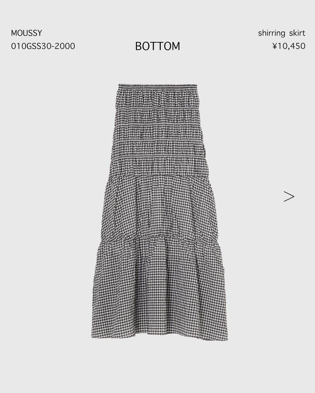 SHEL'TTER WEB STOREさんのインスタグラム写真 - (SHEL'TTER WEB STOREInstagram)「【NEW IN】 - BOTTOM - ━━━━━━━━━━━━━━━━ 【SLY】BALLOON CARGO ショートスカート ¥8,998 tax in Size：1,2 Color：GRY,BLK No：030GAY31-0640 ※発売中  【SLY】BOX PLEATS STRETCHY ショートパンツ ¥7,997 tax in Size：0,1,2 Color：Multi_1,BLK No：030GAR31-2750 ※7/7 12:00発売予定  【MOUSSY】SHIRRING スカート ¥10,450 tax in Size：1,2 Color：GRN,BLK No：010GSS30-2000 ※発売中  【MOUSSY】PANEL LACE スカート ¥11,000 tax in Size：1,2 Color：GRN,BRN No：010GAA30-6950 ※発売中  気になるアイテムは画像をタップまたは プロフィールのサイトURLをクリック✔ ━━━━━━━━━━━━━━━━ #SHELTTERWEBSTORE #SWS #MOUSSY  #SLY #2023ss #summer2023 #y2k #y2kfashion #cargoskirt #ミニスカート #ロングスカート #ショートパンツ #カーゴスカート #ギンガムチェック #ギャザースカート #レーススカート #シャーリング」7月6日 12時00分 - sheltterwebstore