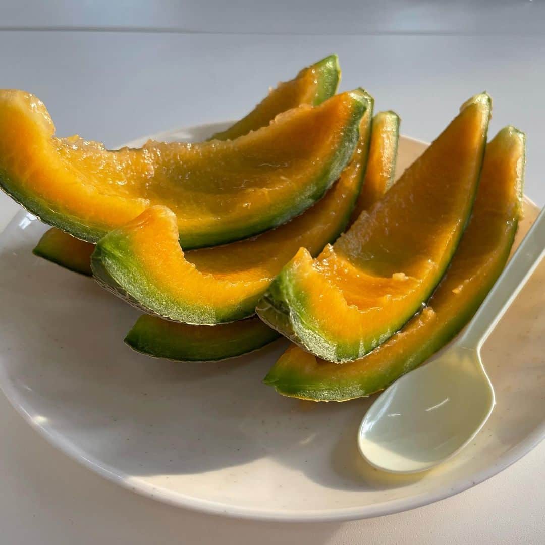 世永聖奈さんのインスタグラム写真 - (世永聖奈Instagram)「🍈 ⁡ ⁡ な つ の お も ひ で ⁡ ⁡ #北海道 #北海道グルメ #夕張メロン #バリバリ夕張 #夏の思い出 ⁡」7月6日 12時00分 - hbc_yonagasena