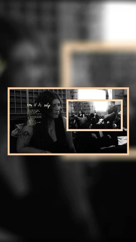 ベスト・コーストのインスタグラム：「New @bethany_cosentino song out today called “For A Moment” off my forthcoming debut solo album, Natural Disaster.   The fragility of life is a painful but wonderful reminder that all we have is this moment. I hope this song inspires you to live fully in it.   Natural Disaster drops in 3 weeks!!  All the links you could need in our bio!   love u,  bethany 💕  Lyric Video shot by @jacq_justice  Edited and Animated by @g_gallardo_k」