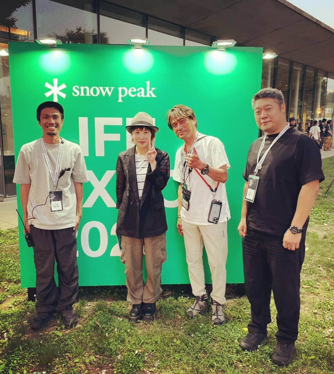 富永美樹さんのインスタグラム写真 - (富永美樹Instagram)「#スノーピークlifeexpo2023  #キャンプの力で地球の未来を変える  #アウトドアイベント  #焚き火トーク  #最高でした ！  これからはうちの会社も #お外会議 します😁  #スノーピーク #snowpeak #スノーピークhq #スノーピークフィールドスイートスパ  #ごはんがおいしすぎる #地産地消ごはん   #次はキャンプだな」7月6日 21時59分 - miki.tominaga.official