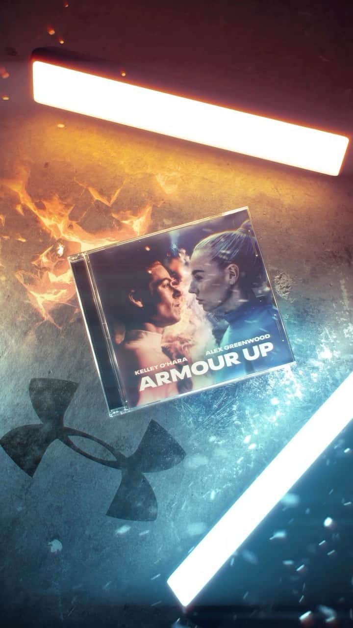 Under Armourのインスタグラム：「‘ARMOUR UP’ 🎶  Full track and music video coming soon.   🎤: @gavlyn @nadiarosemusic  ️⚽️: @kelleyohara @alexgreenwood5」