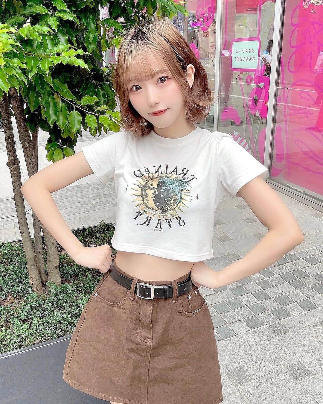 濱越さおりさんのインスタグラム写真 - (濱越さおりInstagram)「. お腹出るTシャツかわいい🫶🏻  #shein購入品 #shein #sheinコーデ #プチプラコーデ #プチプラ #半袖tシャツ #夏コーデ #夏服コーデ #オルチャン #オルチャンファッション #オルチャンコーデ #韓国ファッション #韓国コーデ #idol #地下アイドル #アイドル #お腹 #へそ出し」7月6日 22時09分 - hamakoshi_saori