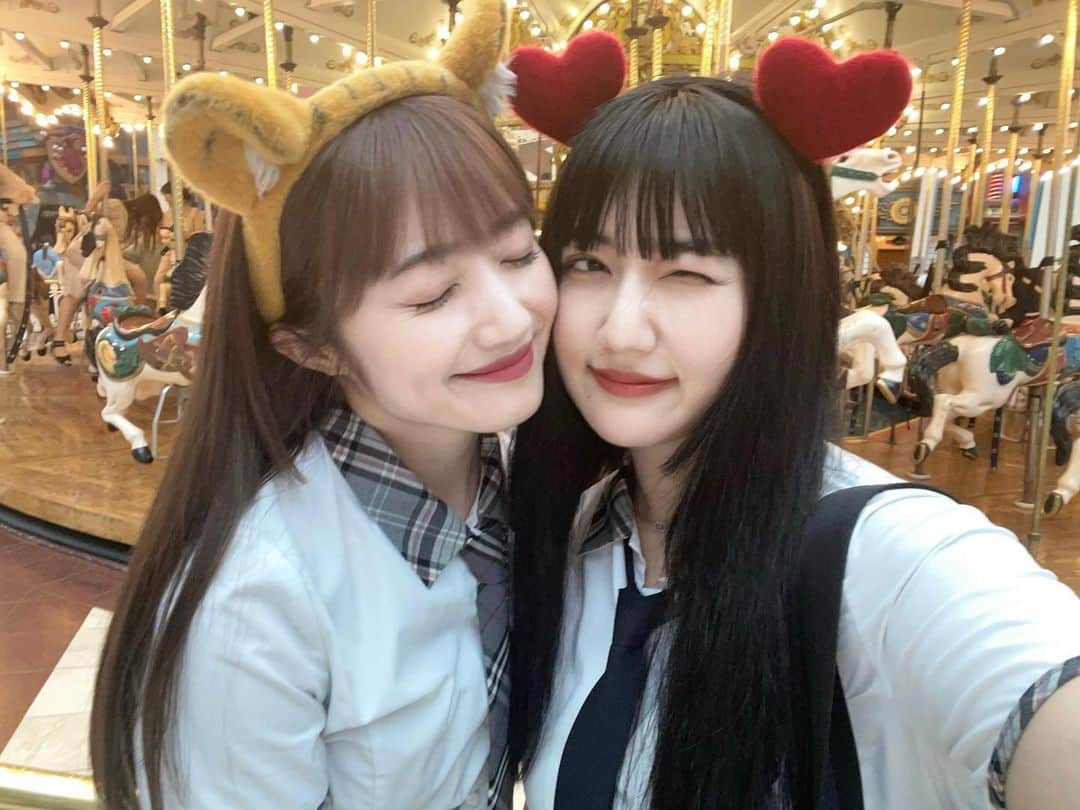 河﨑莉奈さんのインスタグラム写真 - (河﨑莉奈Instagram)「人生初の롯데월드💛‼️  JKに戻った気分で楽しかったです👶🏻笑」7月6日 22時41分 - rinya5588