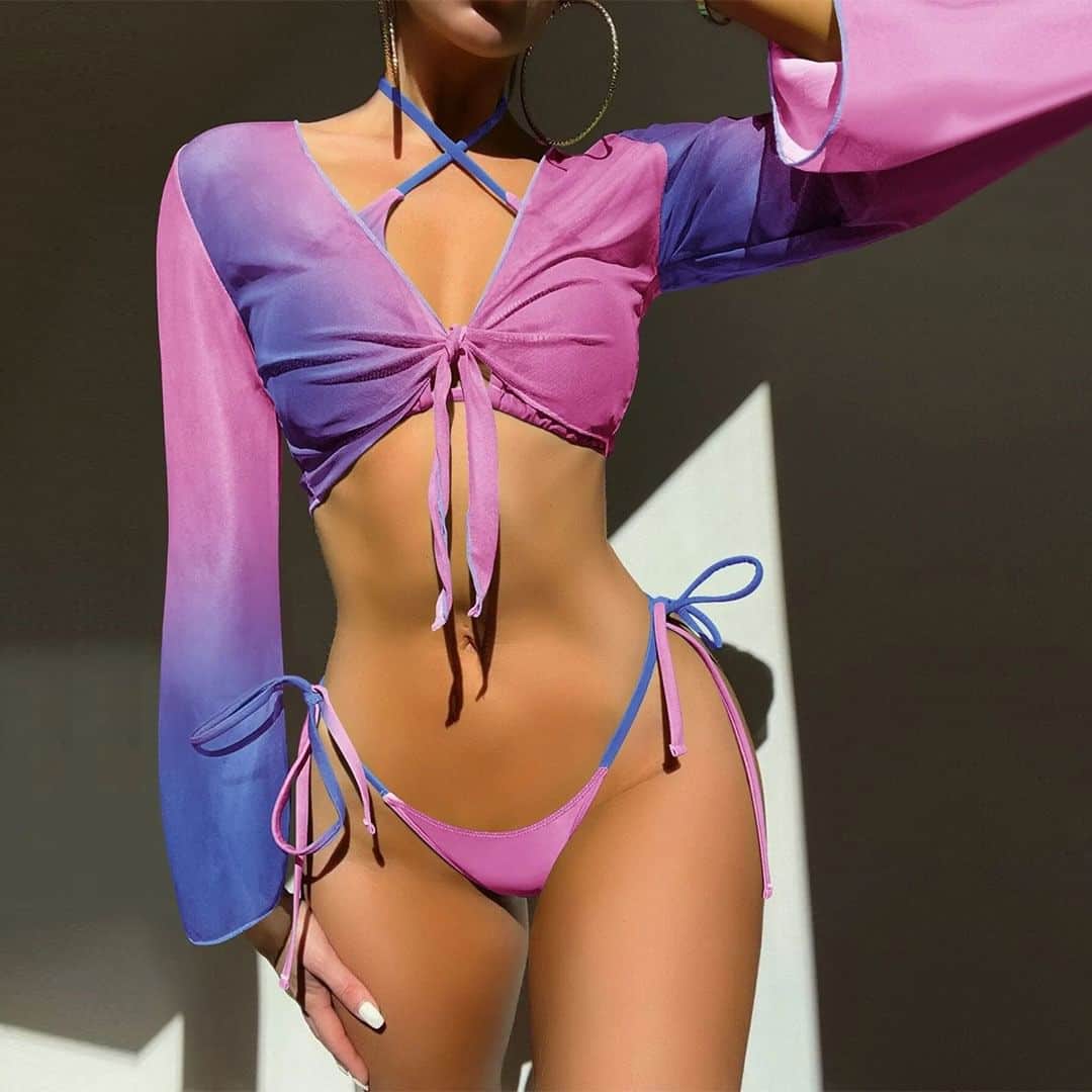 SHEINのインスタグラム：「Which swim SZN slay would have you living in a lilac dream? 💜👇  🔎10378584 16567527 16080492  #SHEIN #SHEINforAll #SHEINstyle #fashion #chic」