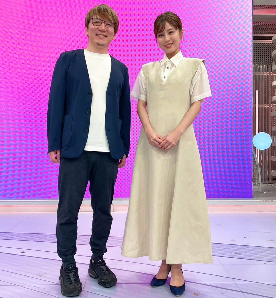 フジテレビ「THE NEWS α」さんのインスタグラム写真 - (フジテレビ「THE NEWS α」Instagram)「.  こんばんは🌙 今夜も23時40分〜の放送です。  今日は石倉さんがフジテレビに来て下さいました☺️ AI英会話についてお伺いします✨  今夜も是非お付き合い下さい⭐️  きょうのコメンテーター #石倉秀明 さん @hide_ishikura  #小泉耕二 さん @kojikoizumi7   #livenewsα #ライブニュースα #フジテレビ #fujitv #ニュース #堤礼実 #海老原優香 #今湊敬樹 #上中勇樹 #松﨑涼佳」7月6日 23時11分 - news_alpha