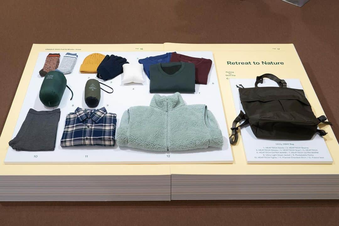 ユニクロさんのインスタグラム写真 - (ユニクロInstagram)「Here's a sneak peek at the UNIQLO 2023 Fall/Winter Press Exhibition. Style, Color and Function - Along with a season theme "Modern Layering", add various ideas to your own layering style with our latest collection this fall and winter!  #UNIQLO #LifeWear #LifeWearMagazine #FW23 #FallWinter #exhibition」7月8日 18時00分 - uniqlo