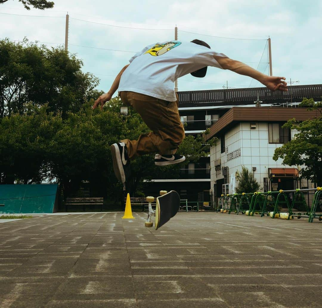 海帆さんのインスタグラム写真 - (海帆Instagram)「スケボーTime...🛹  Every time I skate, I feel like I’m being me. Just having fun without thinking and sharing happiness with friends:) Also, it always reminds me of how important it is to keep trying!   Jump high!!  ・ ・ ・ ・  📷 @__yastaka__ 🙌」7月6日 14時25分 - nakanokaiho