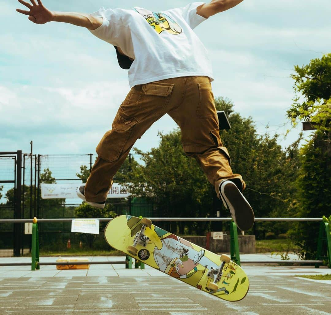 海帆さんのインスタグラム写真 - (海帆Instagram)「スケボーTime...🛹  Every time I skate, I feel like I’m being me. Just having fun without thinking and sharing happiness with friends:) Also, it always reminds me of how important it is to keep trying!   Jump high!!  ・ ・ ・ ・  📷 @__yastaka__ 🙌」7月6日 14時25分 - nakanokaiho