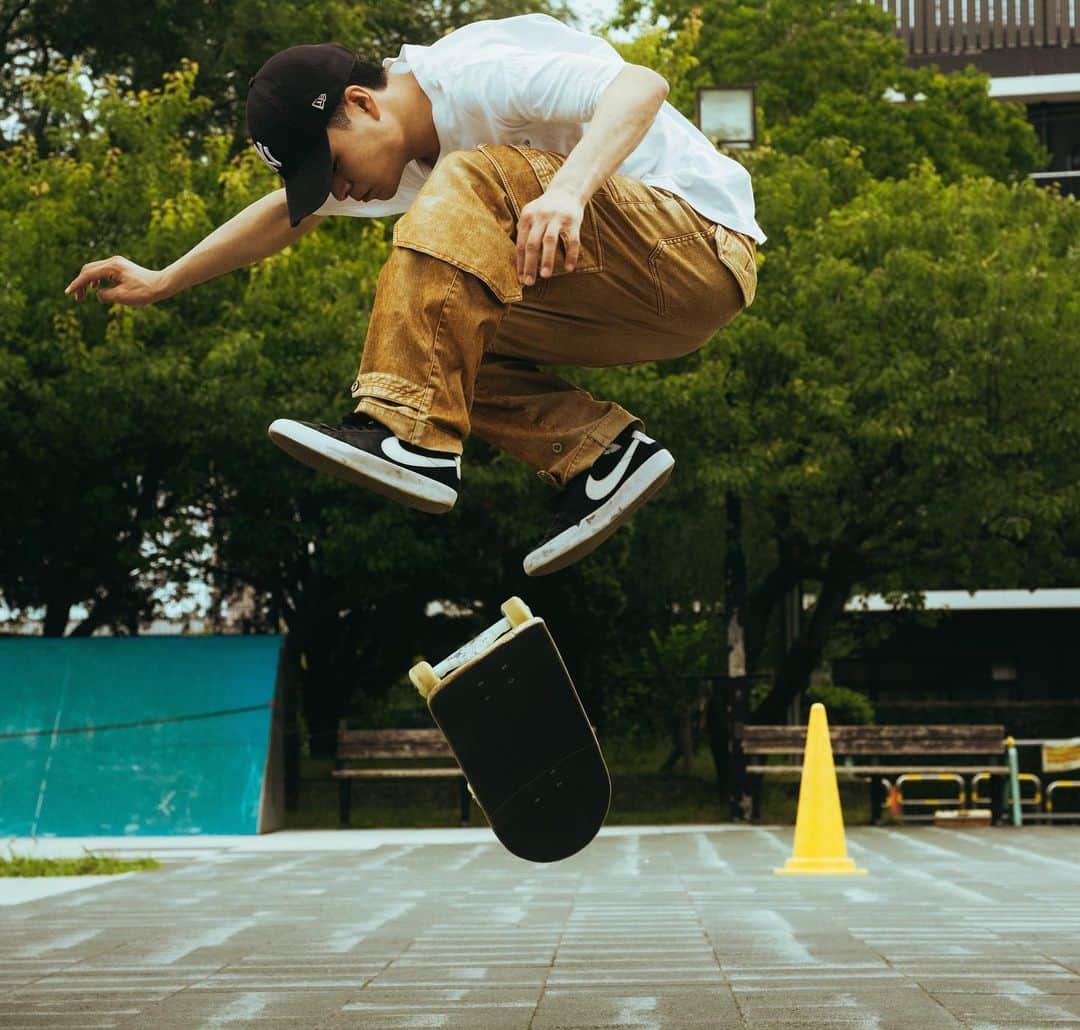 海帆さんのインスタグラム写真 - (海帆Instagram)「スケボーTime...🛹  Every time I skate, I feel like I’m being me. Just having fun without thinking and sharing happiness with friends:) Also, it always reminds me of how important it is to keep trying!   Jump high!!  ・ ・ ・ ・  📷 @__yastaka__ 🙌」7月6日 14時25分 - nakanokaiho