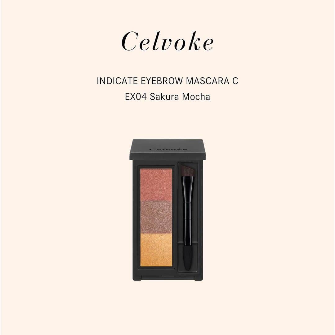 celvoke.jpさんのインスタグラム写真 - (celvoke.jpInstagram)「⠀ ＜即完売した限定アイブロウアイテムが定番新色としてRevival＞ 2023 年7月７日（金）全国発売  ・セルヴォーク インディケイト アイブロウパウダー 【EX01 Crimson Brown】 ナチュラル×意思ある眉印象へ モードも正統派も自由に叶うアイブロウカラー  2021 AW Makeup Collectionにて発売後、即完売した限定色のアイブロウパウダーが定番として登場。 ふんわりと柔らかいパウダーが毛になじみながら、色が密着する独特の仕上がりが 赤みや黄みを帯びた抜け感のあるカラーで染め上げるようなナチュラル眉を演出します。 モードと正統派、力強さと柔らかさなど幅のある美しさで眉印象を引き上げるカラー。  ・セルヴォーク インディケイト アイブロウマスカラ C 【EX04 Sakura Mocha】 絶妙なくすみ感とピンクニュアンスを纏う眉へ 毛流れを整え、カラーで洒落顔に仕上げるアイブロウマスカラ  2022年に店舗限定として発売したアイブロウマスカラ。 絶妙なニュアンスカラーで発売後即完売し、再販を望むお声により定番化します。 植物由来ワックスが毛流れをしっかりキープ。 カラーピグメントを均一に分散させる処方で 眉毛一本一本をコーティングし密着します。皮脂や汗でもくずれにくく、お湯で簡単にオフ。 絶妙なくすみとピンクニュアンスをまとったモカ色で、洒落顔が一瞬で叶えます。  #Celvoke #Eyebrow #Eyebrowpowder #Eyebrowmascara  #セルヴォ―ク #アイブロウ #アイブロウパウダー #アイブロウマスカラ」7月6日 15時22分 - celvoke.jp