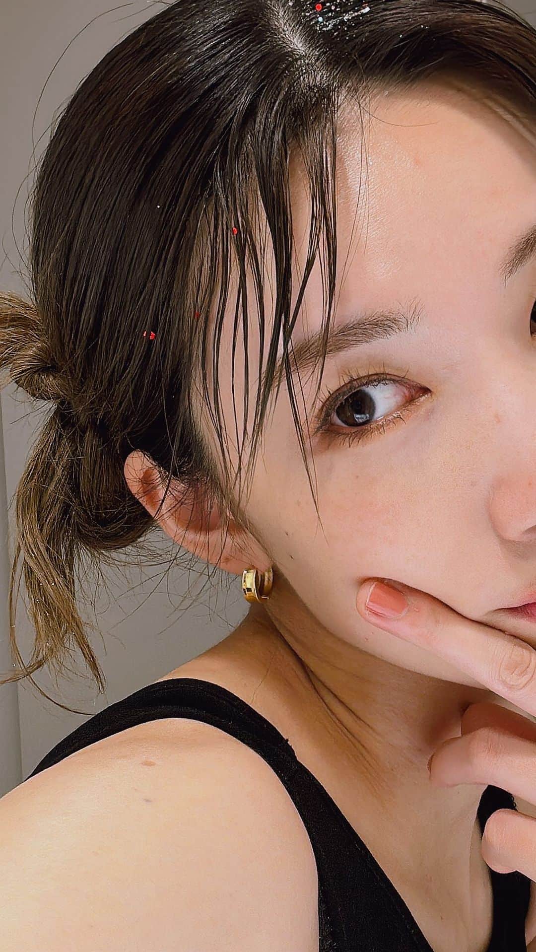 中嶋イッキュウのインスタグラム：「Hairstyle by @he_to_mean  For "Baby steps."」