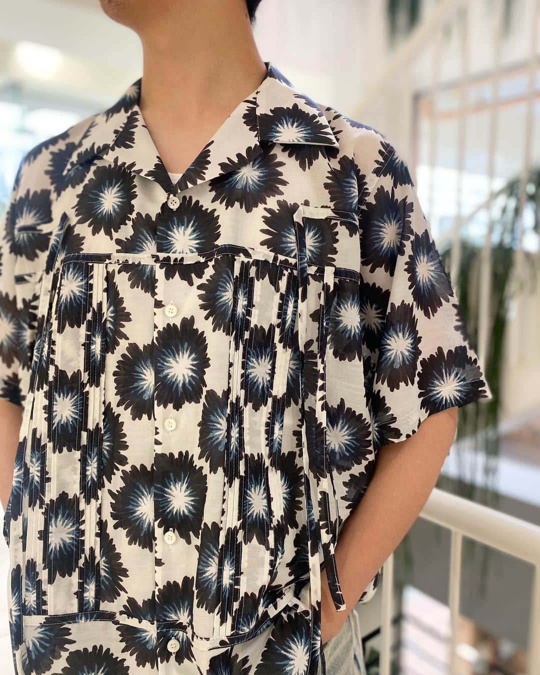のインスタグラム：「.  DAIRIKU "Flower Aloha Shirt"  @dairiku  #dairiku」