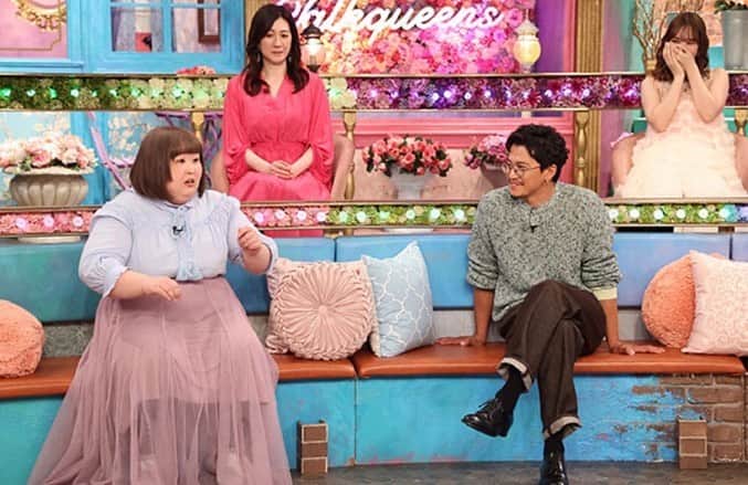 のインスタグラム：「小栗旬さんですよー✨ 生近（生で近い）小栗旬さんの破壊力、すごかったです。 女子たち、大盛り上がりです✨  本日🍉7月6日（木）22:00〜フジテレビ【トークィーンズSP】  ぜひご覧くださいませー✨」
