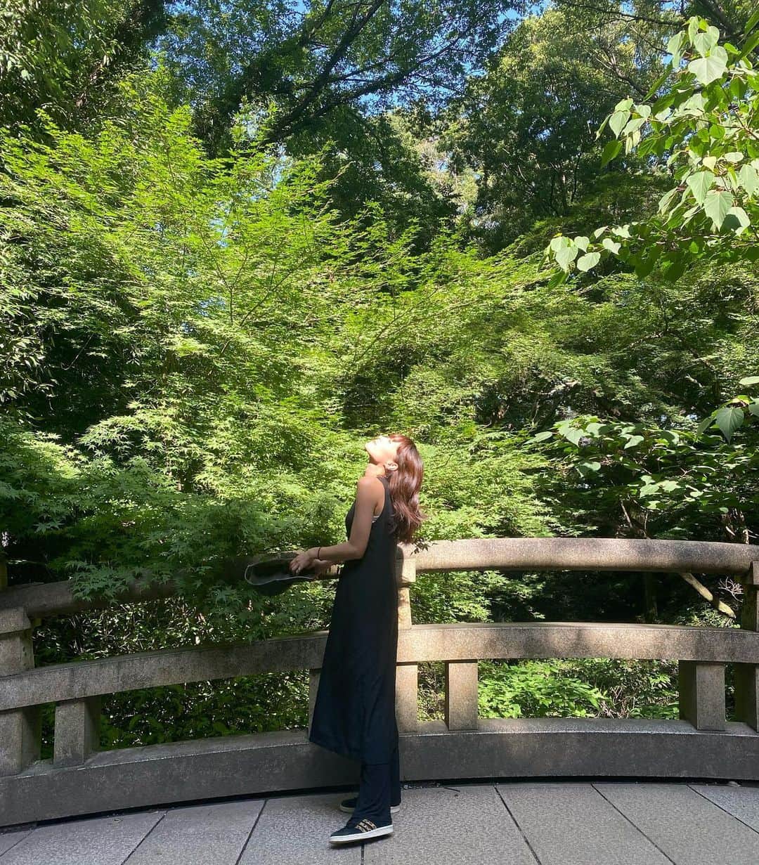 大社カリンのインスタグラム：「明治神宮で大チャージ大太陽だった 😣🫶🫧🪽✨ｻｲｺｳ」