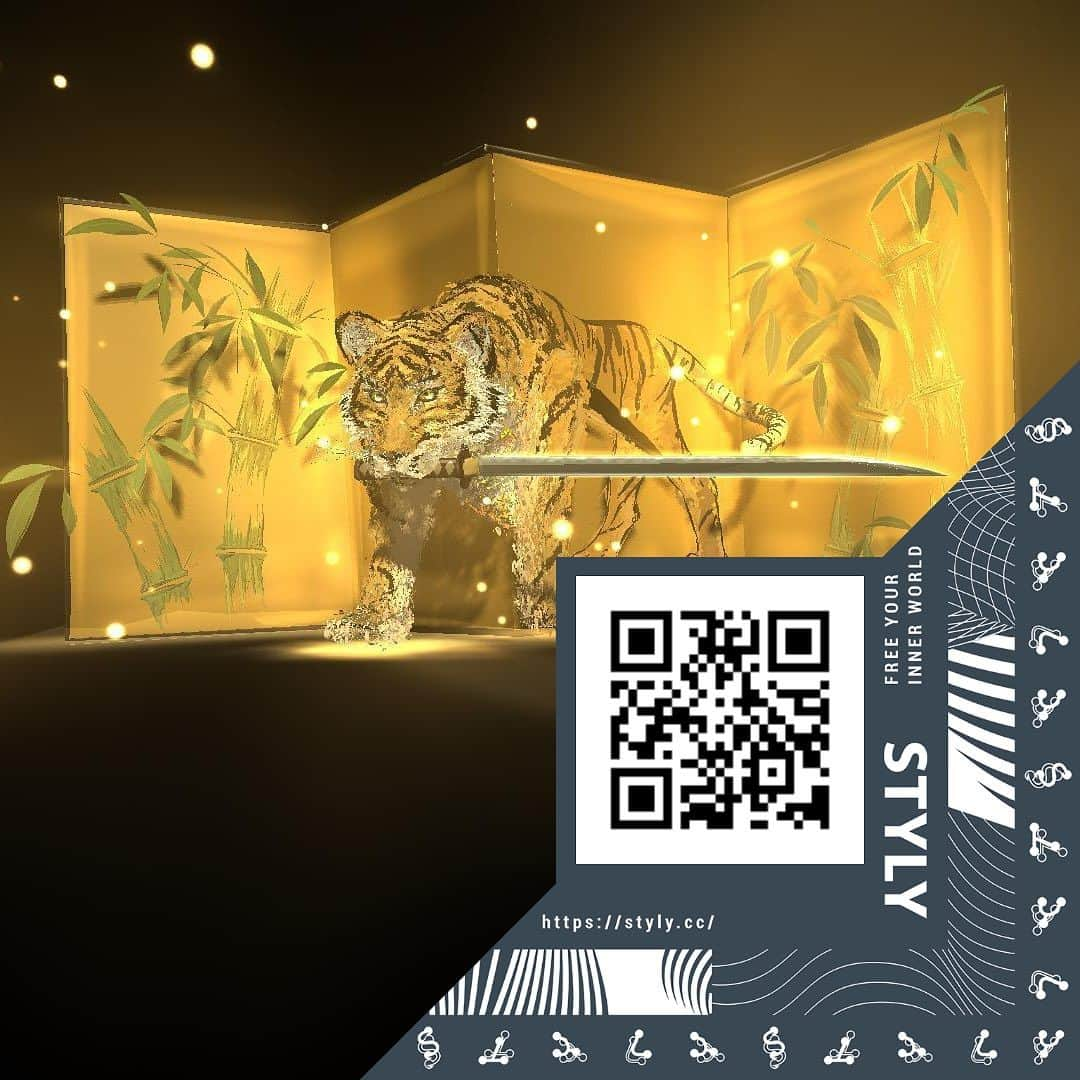 せきぐちあいみさんのインスタグラム写真 - (せきぐちあいみInstagram)「You can summon this 3D digital art anywhere from this QR code.  このQRコードからどこへでもこの3Dデジタルアートを召喚することができます！  #ARart #VRart #styly #tiltbrush #virtualreality #metaverse #digitalart #3dartwork #digitalartist #arexhibition #ARアート」7月6日 17時53分 - vr_aimi