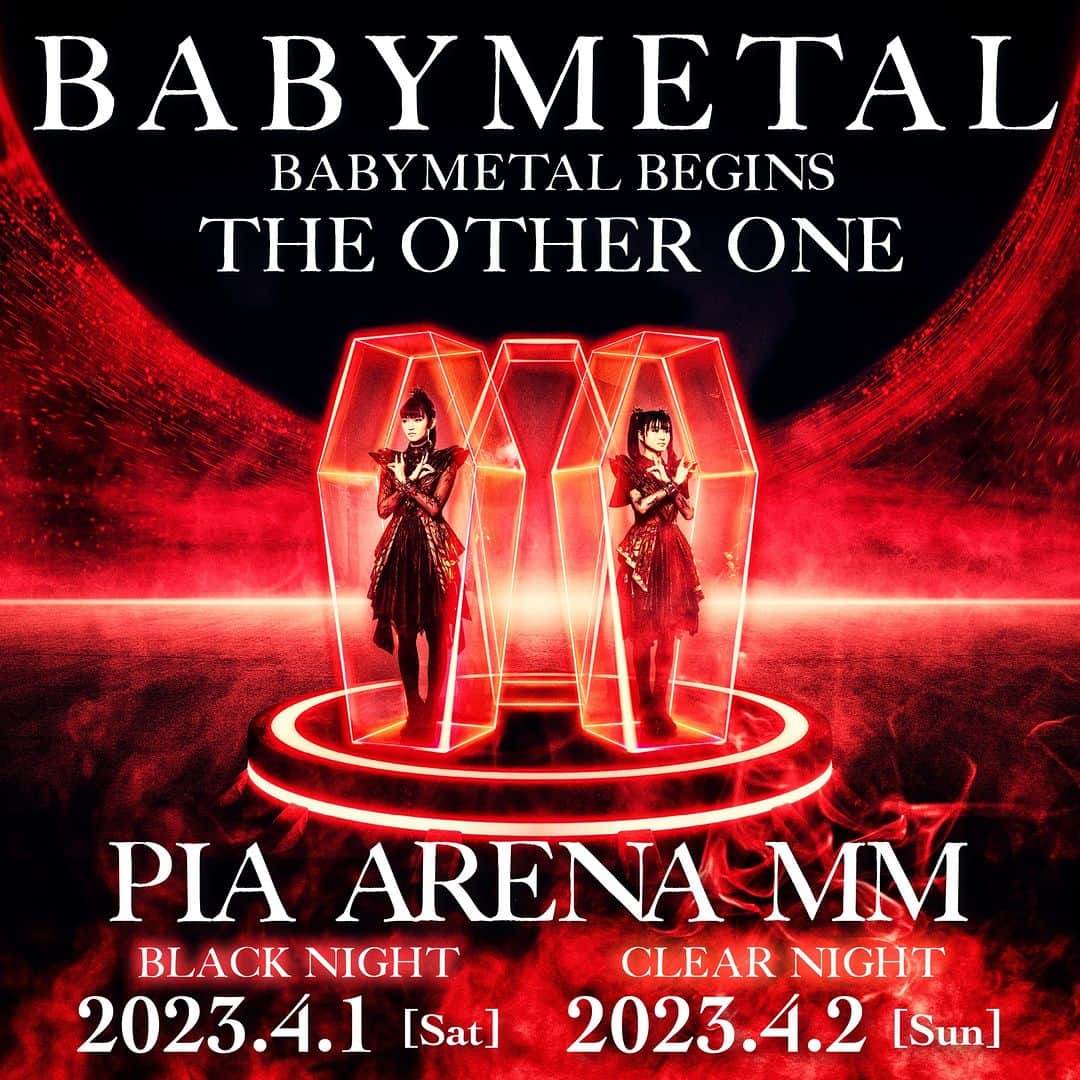 BABYMETALさんのインスタグラム写真 - (BABYMETALInstagram)「ぴあアリーナMM公演「BABYMETAL BEGINS - THE OTHER ONE - 」の模様を収録したBlu-ray、DVD、LIVE ALBUM / VINYLを10.11(水)にリリース!!🔥🔥  #BABYMETAL #BABYMETALBEGINS #THEOTHERONE」7月6日 18時00分 - babymetal_official