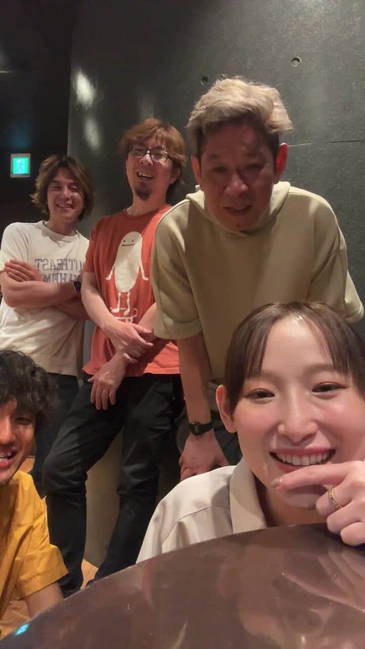 南條愛乃のインスタグラム：「リハおわりwithバンドさんたち」