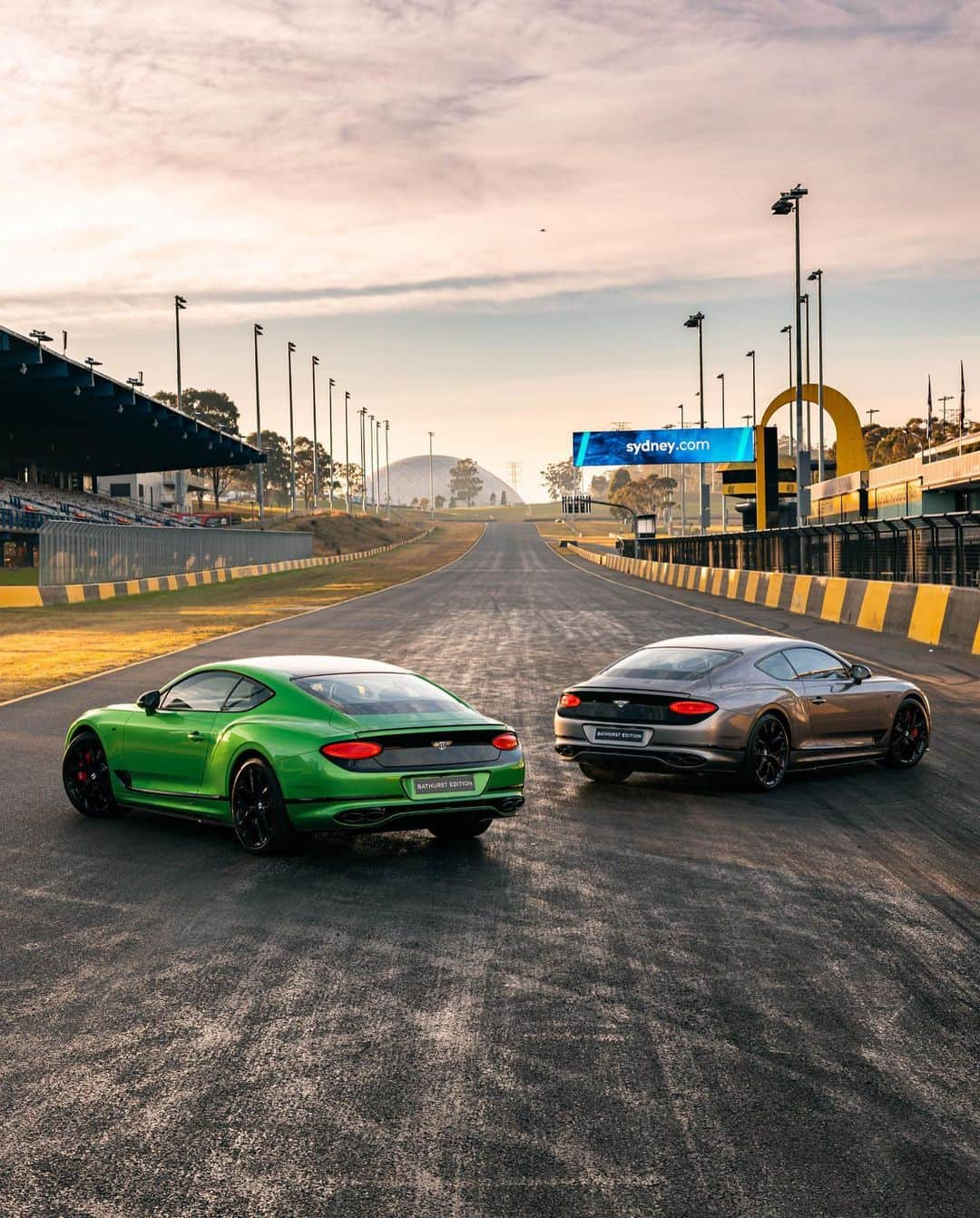 ベントレーさんのインスタグラム写真 - (ベントレーInstagram)「Extremely limited edition. #Mulliner and Bentley Sydney have created a tribute to the legendary @Bathurst12hr with a unique pair of #ContinentalGT S models inspired by the winning #7 Continental GT3. #WorldOfBentley | 📷: @orange_keith for @BentleySydney _ #Bentley Continental GT S (V8) WLTP drive cycle: combined fuel consumption: 23.3 mpg (12.1 l/100 km), combined CO₂: 275 g/km」7月6日 18時47分 - bentleymotors