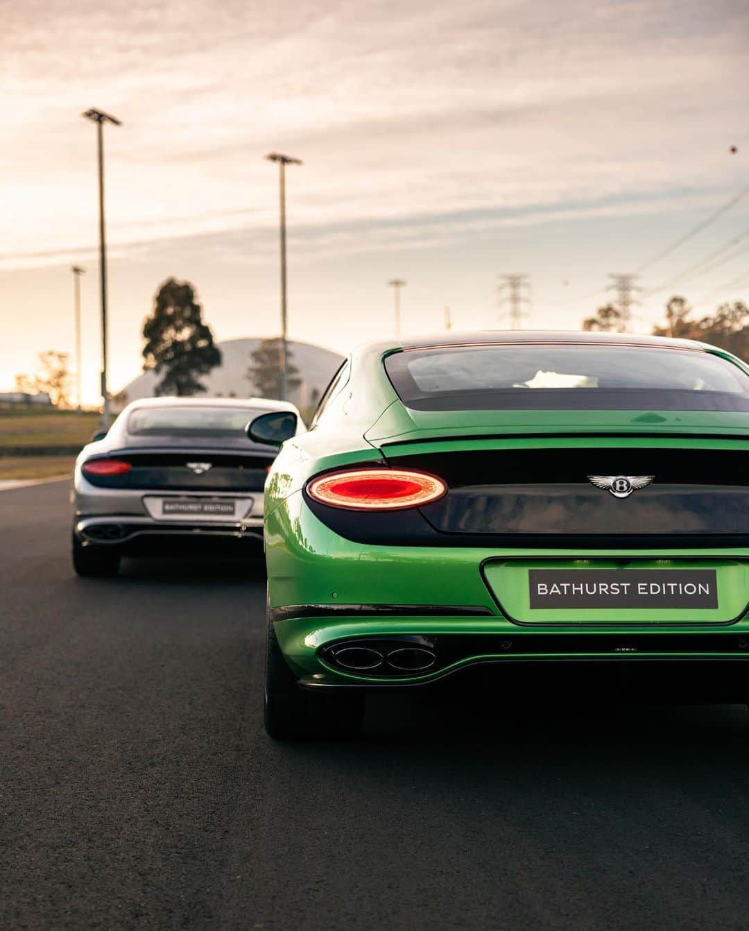 ベントレーさんのインスタグラム写真 - (ベントレーInstagram)「Extremely limited edition. #Mulliner and Bentley Sydney have created a tribute to the legendary @Bathurst12hr with a unique pair of #ContinentalGT S models inspired by the winning #7 Continental GT3. #WorldOfBentley | 📷: @orange_keith for @BentleySydney _ #Bentley Continental GT S (V8) WLTP drive cycle: combined fuel consumption: 23.3 mpg (12.1 l/100 km), combined CO₂: 275 g/km」7月6日 18時47分 - bentleymotors