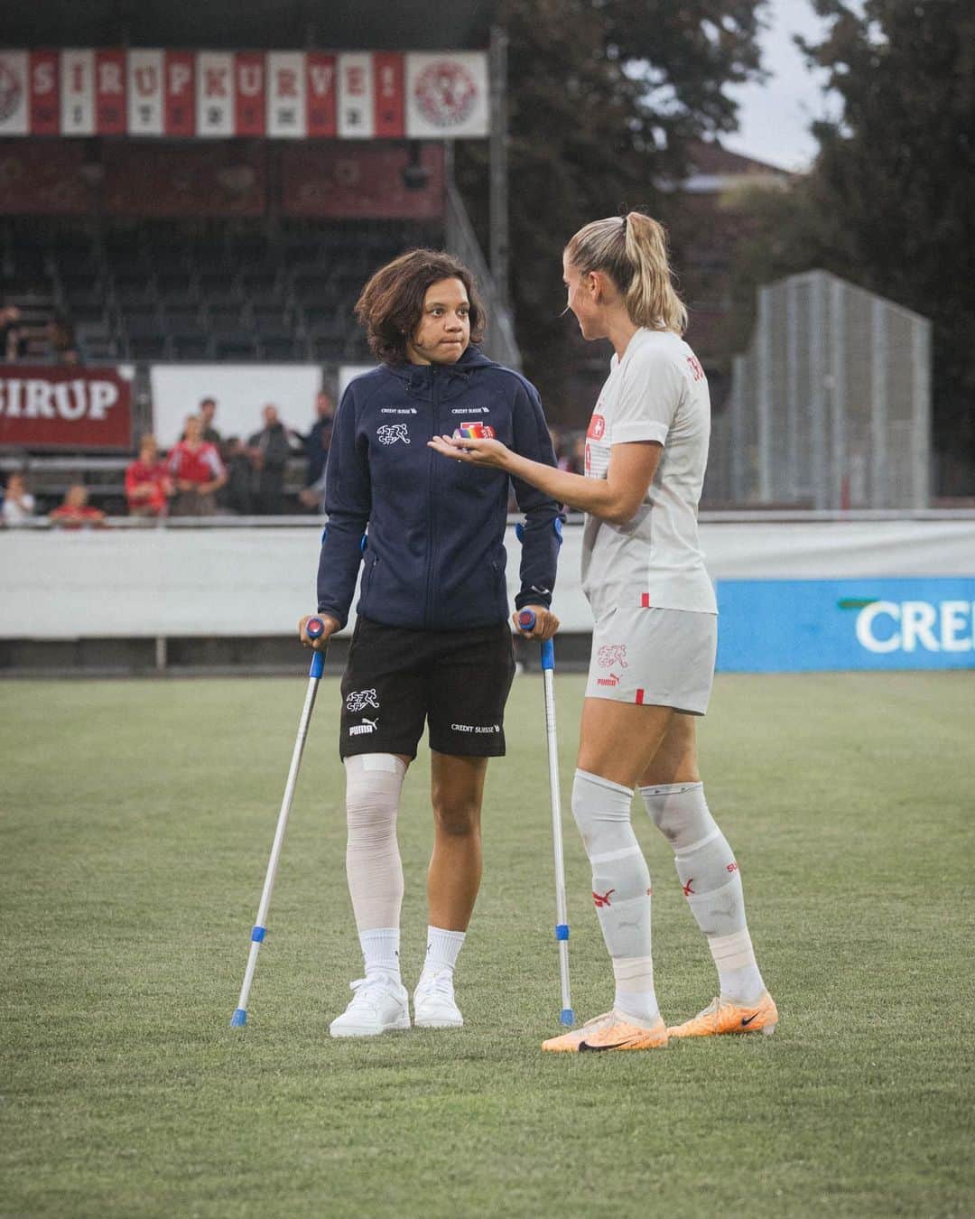 Ana Maria Crnogorcevicさんのインスタグラム写真 - (Ana Maria CrnogorcevicInstagram)「0:0 in our last friendly game, not a good performance but there is sometimes more important things in a football life(and life)! beeing healthy..  i’m heartbroken for our little youngster who‘s gonna miss the world cup due to her torn ACL! But i know she will be back even better❤️🫶💪」7月6日 18時49分 - ana_crnogorcevic