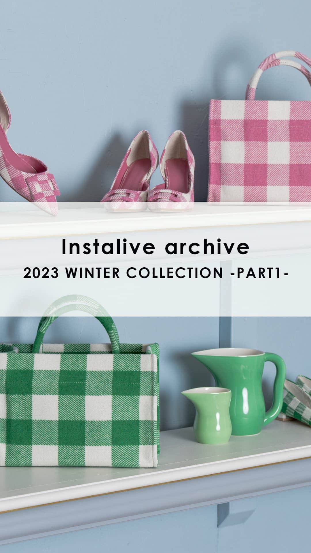 Tsuru by Mariko Oikawaのインスタグラム：「2023 WINTER COLLECTION PRE ORDER ① shoes and accessories」