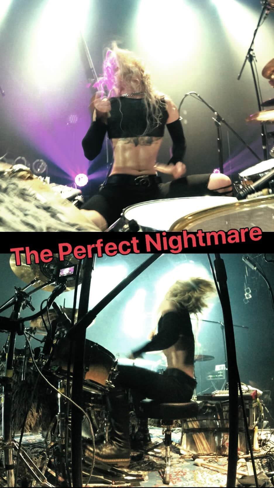 Tatsuya Amanoのインスタグラム：「“The Perfect Nightmare” short drum cam 🥁💥 ⁡ #Drums #DrumCam #sjcdrums #meinlcymbals #evansdrumheads #promarksticks #Roland #pearleliminatorredline #ZoomH8 #Lewitt #ドラム」