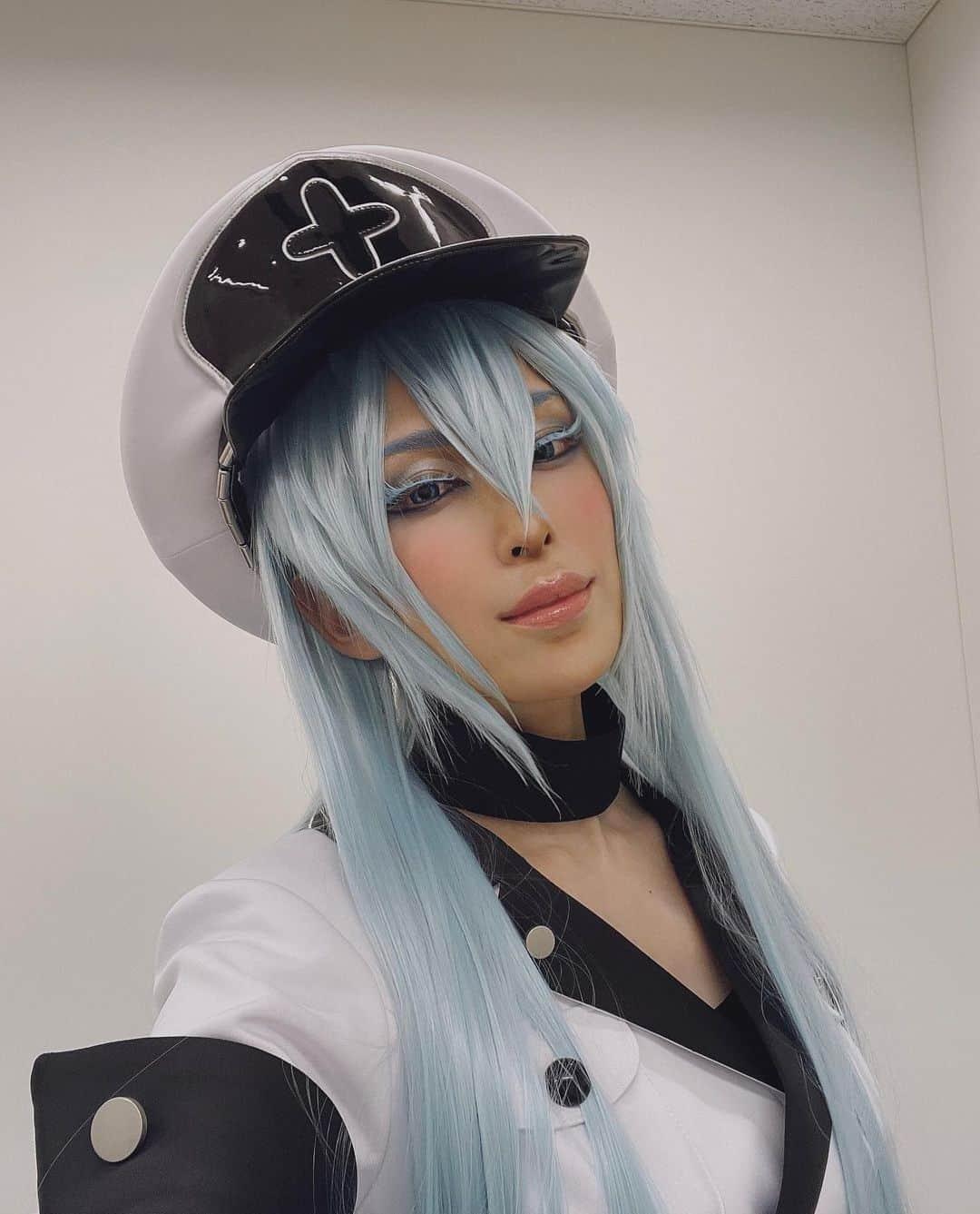 雛形あきこさんのインスタグラム写真 - (雛形あきこInstagram)「ぐるナイのコスプレ 旦那さんに バレバレだったと聞きました 皆さん 鋭いですね #ぐるナイ #ぐるナイコスプレ  #エスデス」7月6日 20時34分 - akiko_hinagata