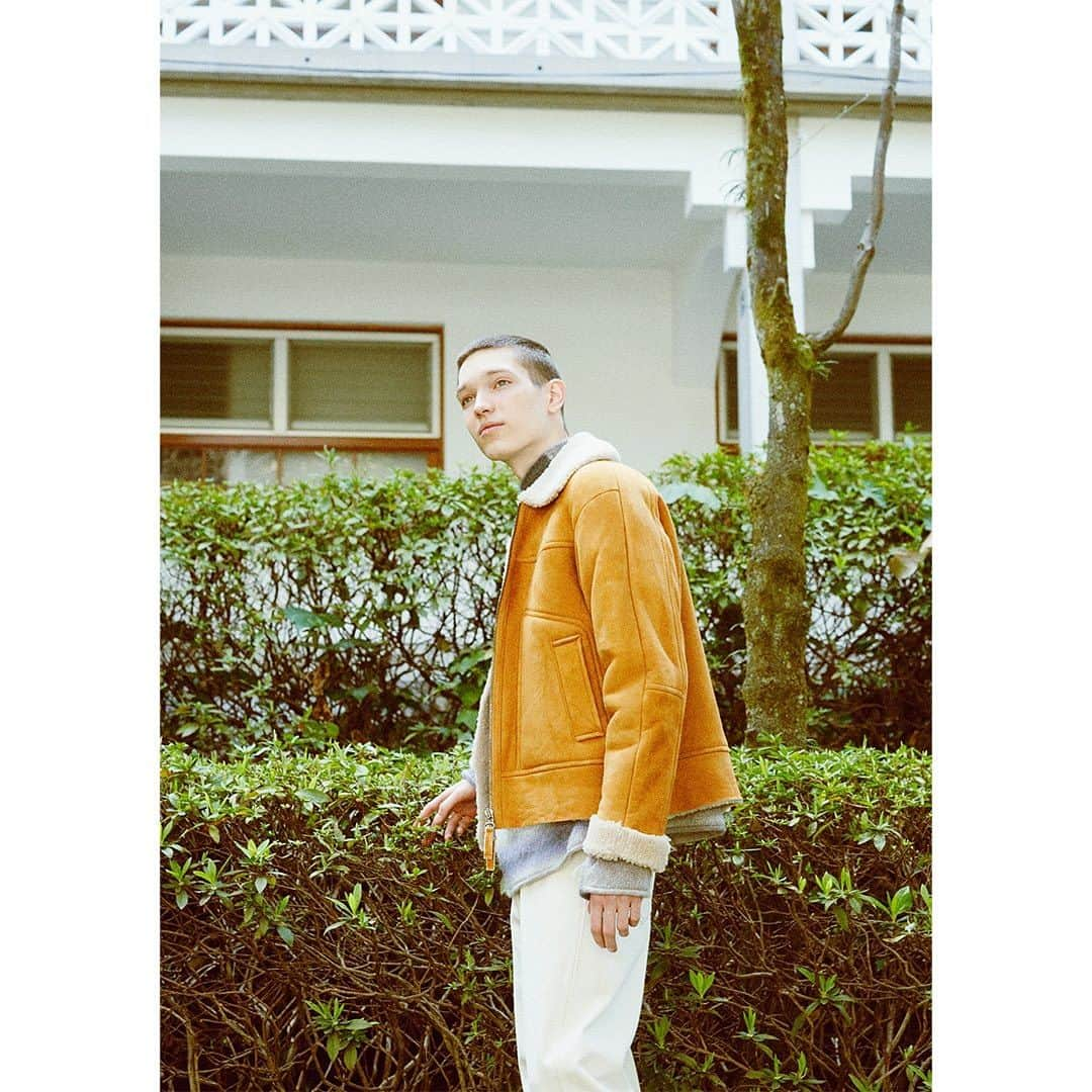 キートのインスタグラム：「. Autumn / Winter Collection 2023   Photographer @rikiyamada   Stylist @kenichihiramoto   Hair & Make-up @masaki_hair @annamisawa   Model @sun._.___ andrey fabien   Casting @takahiro_kudose   #23aw #mens #womens #collection #kiit_official」