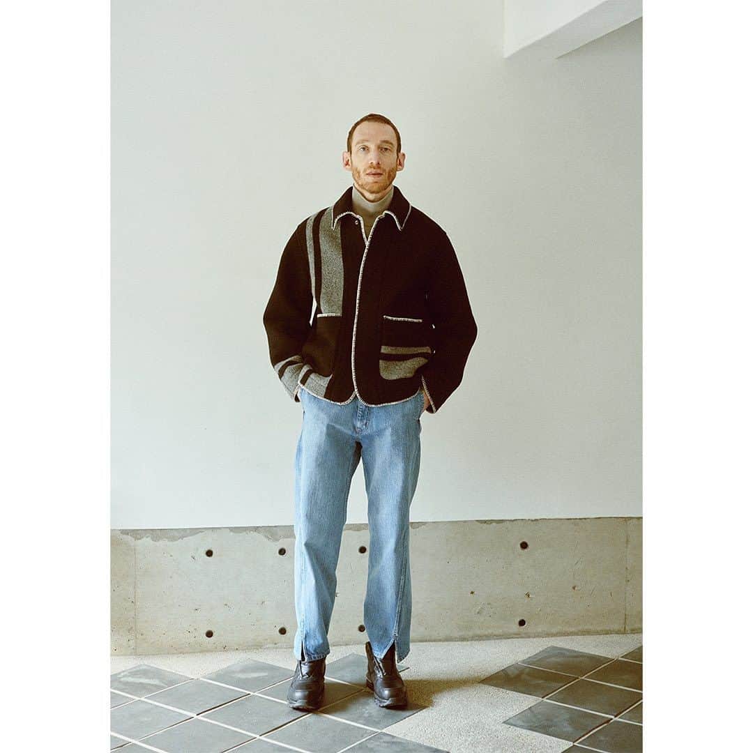 キートのインスタグラム：「. Autumn / Winter Collection 2023   Photographer @rikiyamada   Stylist @kenichihiramoto   Hair & Make-up @masaki_hair @annamisawa   Model @sun._.___ andrey fabien   Casting @takahiro_kudose   #23aw #mens #womens #collection #kiit_official」