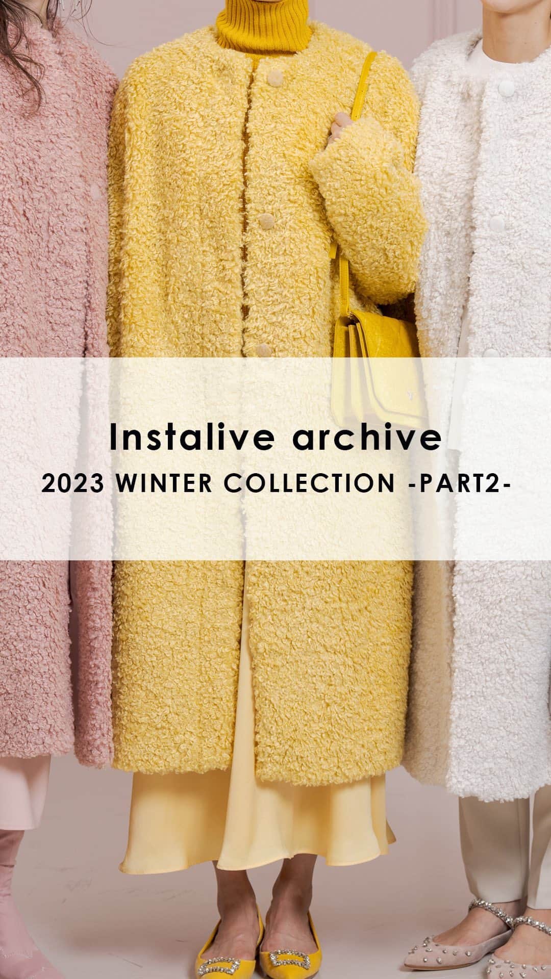 Tsuru by Mariko Oikawaのインスタグラム：「2023 WINTER COLLECTION PRE ORDER② (clothes)」