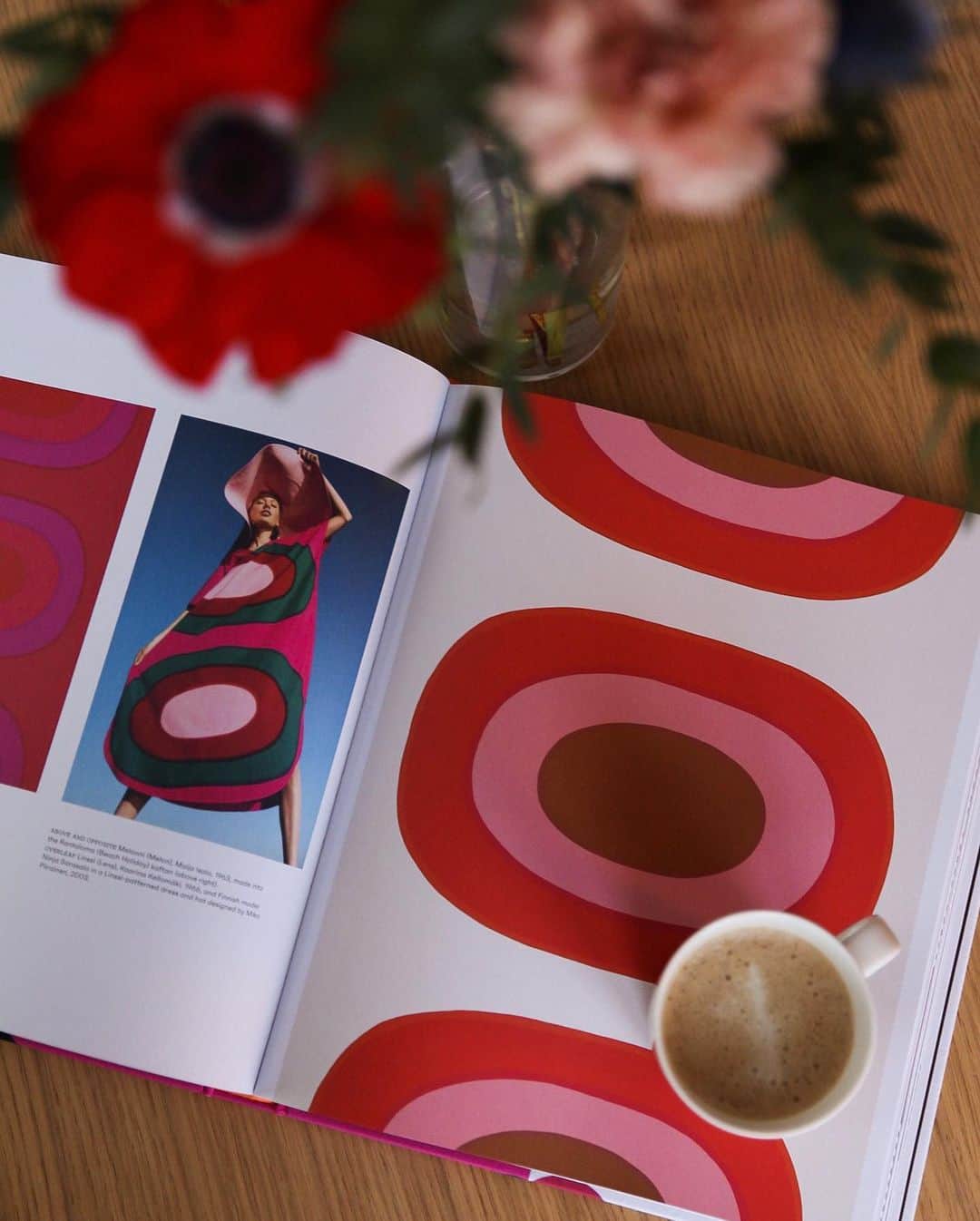 マリメッコのインスタグラム：「Looking for a summer read that spans art, history, and design? Try Marimekko: The Art of Printmaking. Written by vogue.com’s archive editor, Laird Borrelli-Persson, the art book charts the riveting story of Marimekko alongside mesmerizing imagery. 📸  Pick it up at marimekko.com. #marimekko」