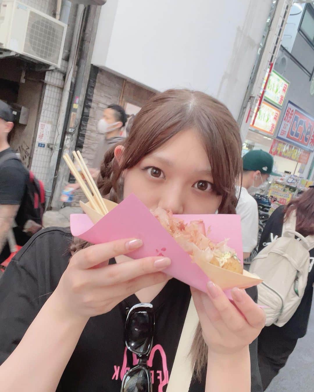 田谷菜々子さんのインスタグラム写真 - (田谷菜々子Instagram)「おおさか~🐙 塩味美味しかった！😋」7月6日 21時08分 - nanako_taya