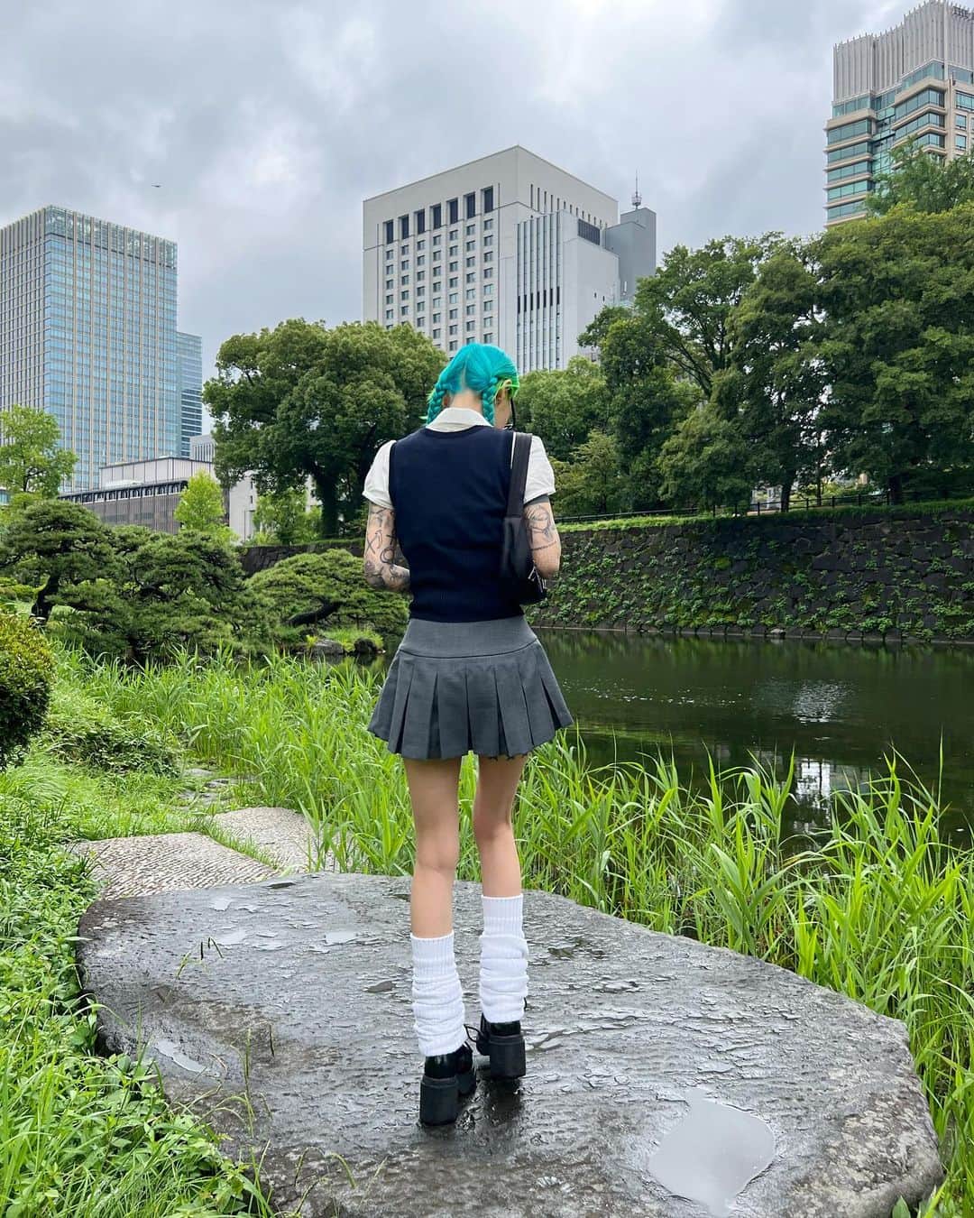 ナカオエリコさんのインスタグラム写真 - (ナカオエリコInstagram)「☁️🤍🫧🪽 @pehrt_official」7月6日 21時15分 - erikonakao_tokyo