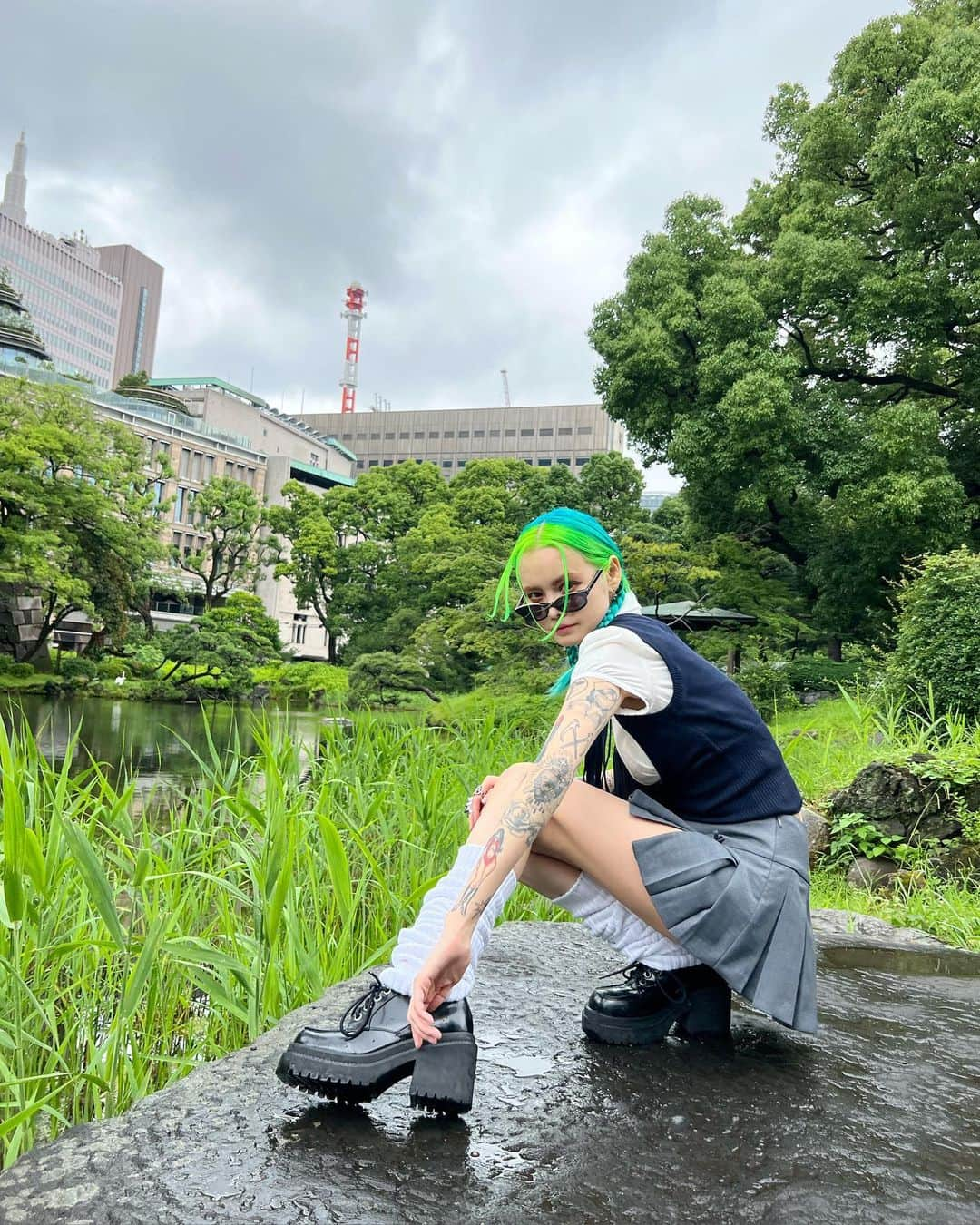 ナカオエリコさんのインスタグラム写真 - (ナカオエリコInstagram)「☁️🤍🫧🪽 @pehrt_official」7月6日 21時15分 - erikonakao_tokyo