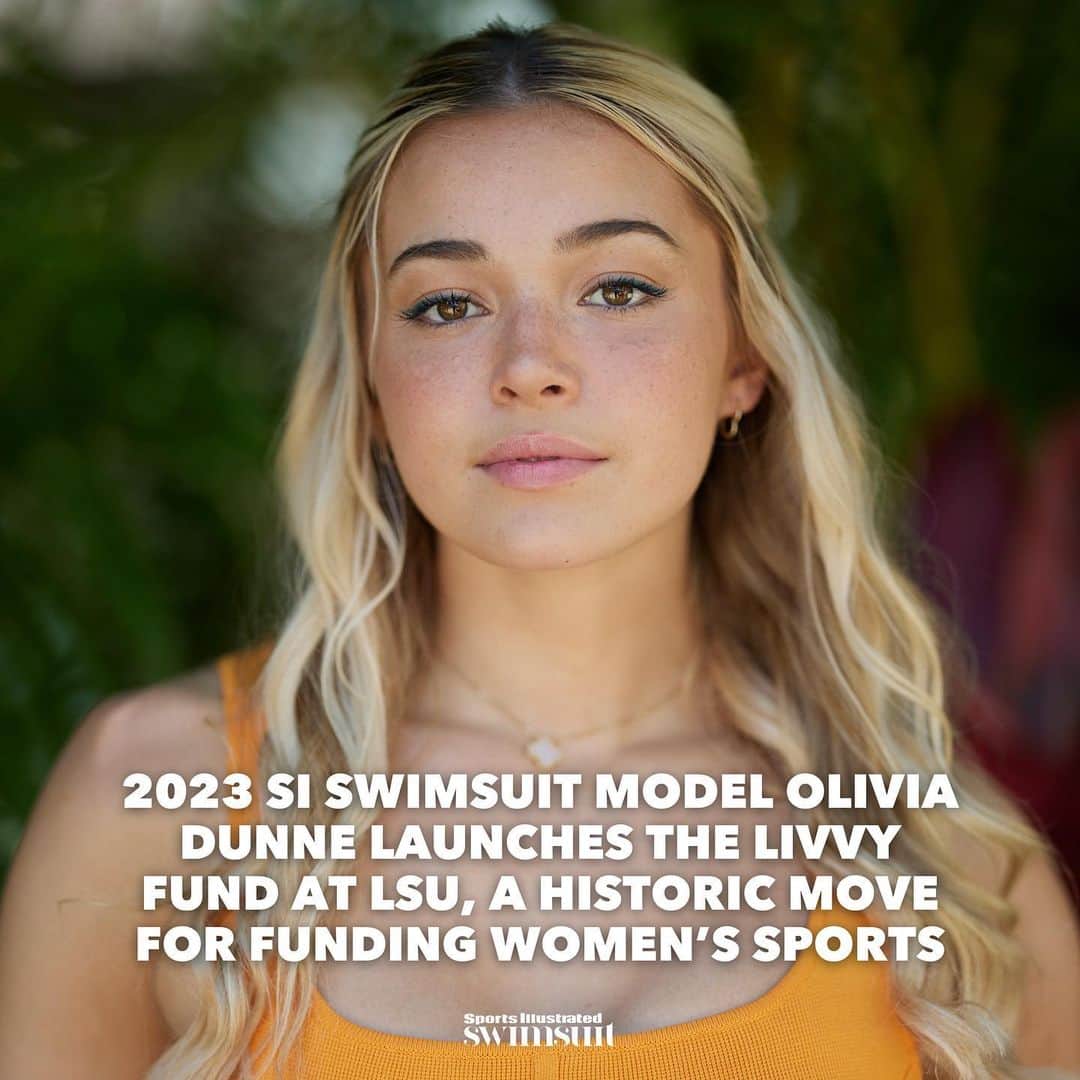 Sports Illustrated Swimsuitさんのインスタグラム写真 - (Sports Illustrated SwimsuitInstagram)「Gymnast, social media superstar and 2023 SI Swimsuit model Olivia Dunne announced today she’s partnering with Bayou Traditions to connect female student athletes at LSU with top brands to secure NIL endorsement deals.   The Livvy Fund is a passion project the 20-year-old is launching ahead of her senior year in order to leverage her business connections while educating her female peers on partnerships and personal branding.   Read more from our exclusive inside scoop on @livvydunne’s newest partnership at the link in our bio. 📸: @derekkettela」7月6日 21時25分 - si_swimsuit