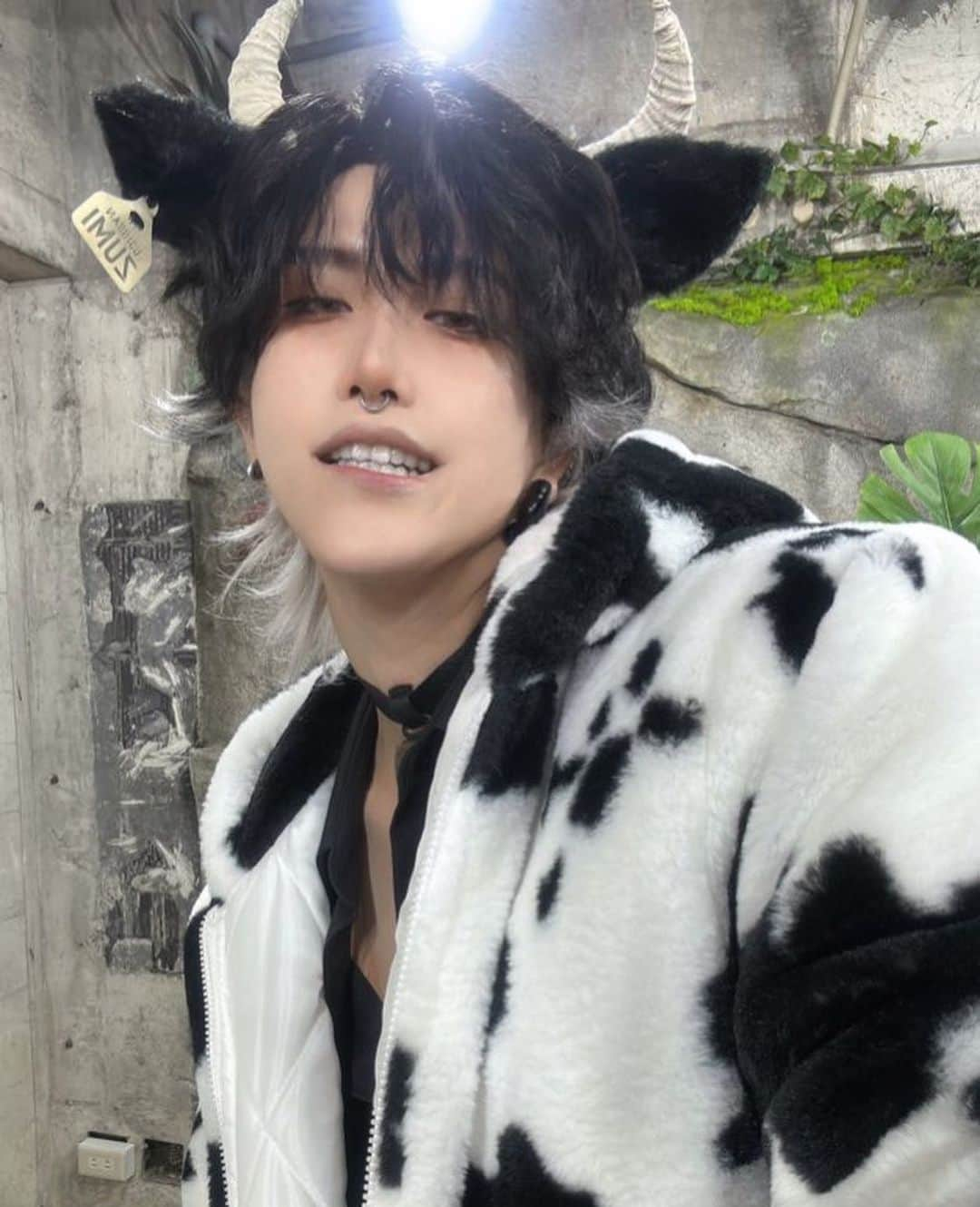 ズミのインスタグラム：「牛さん🐮  #cosplay #cosplayer #cowcosplay  #cowboy #コスプレ #牛コスプレ #牛擬人化  #ikecafe」