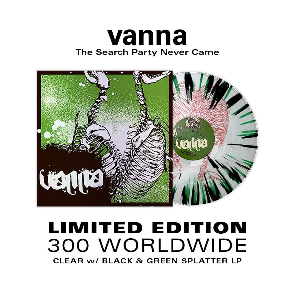 Revolverのインスタグラム：「⚡ We've teamed with post-hardcore vets Vanna for an exclusive vinyl variant of their 2006 EP 'The Search Party Never Came' — limited to 300 copies. Get yours. ⁠ ⁠ 🔗 Link in bio.」