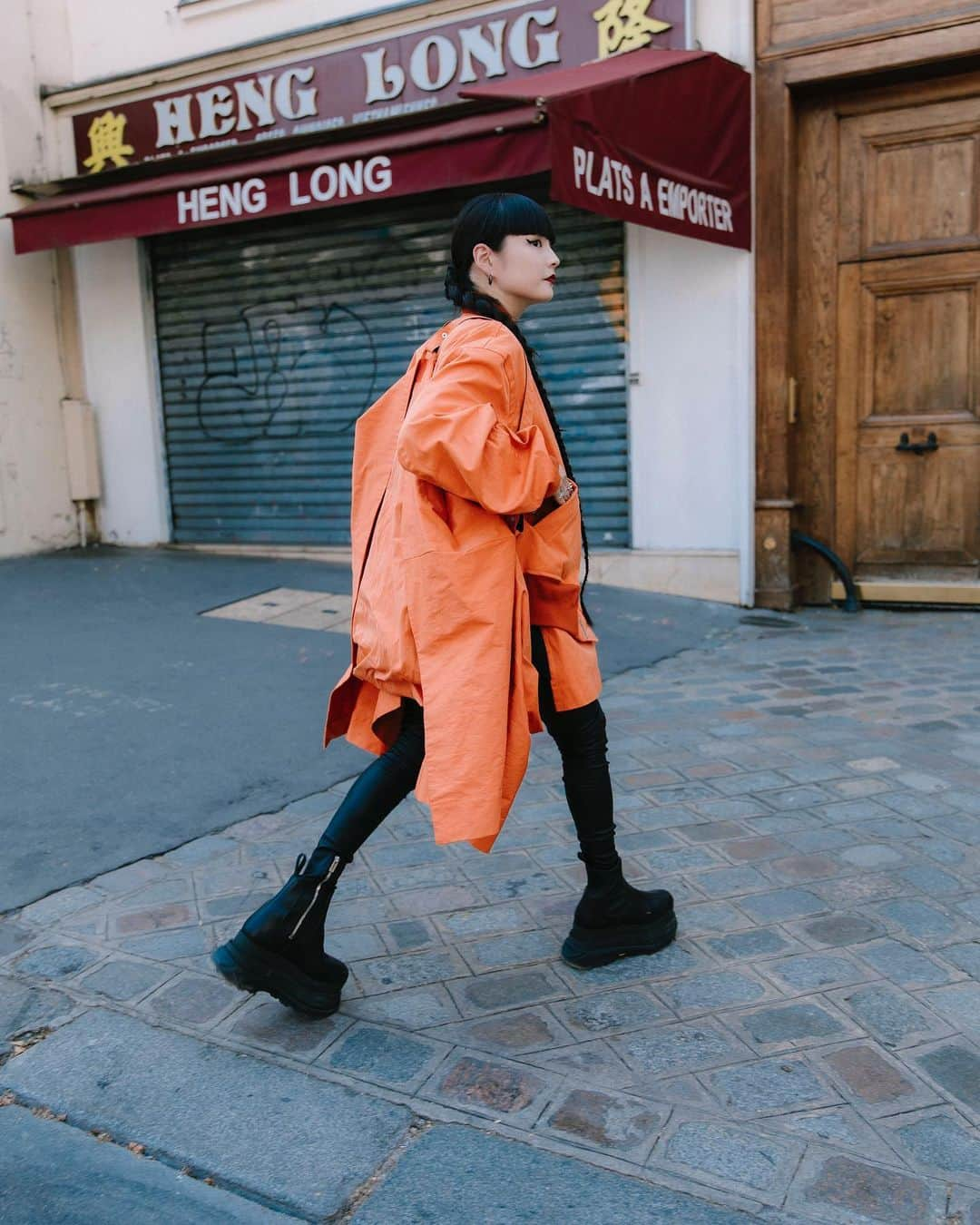 秋元梢さんのインスタグラム写真 - (秋元梢Instagram)「😆🧡👋🏻 #pmfw #sacai」7月7日 0時08分 - akimoto_kozue