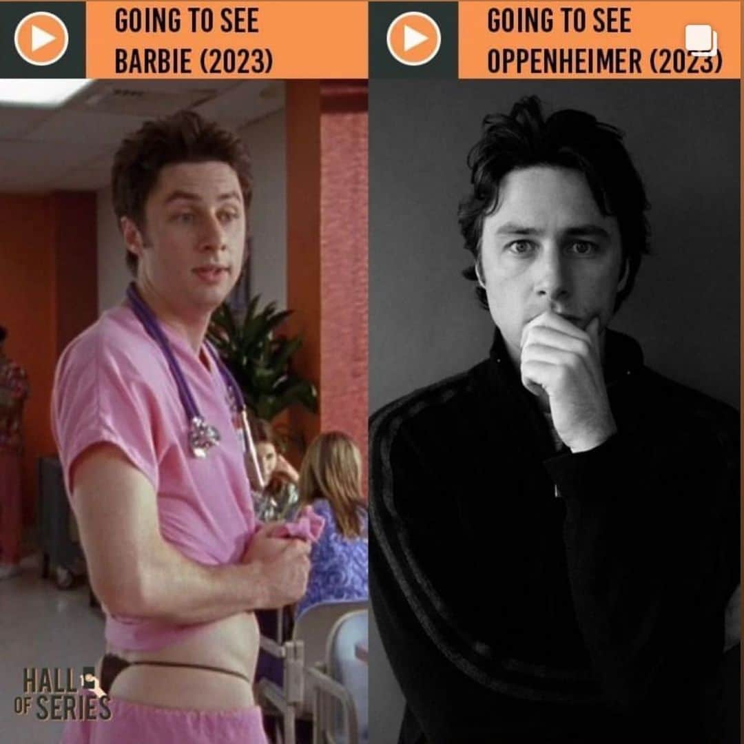 ザック・ブラフさんのインスタグラム写真 - (ザック・ブラフInstagram)「I do plan to see both…」7月7日 0時18分 - zachbraff