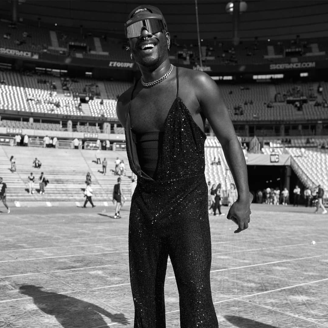 MYKITAのインスタグラム：「Pure disco decadence with a touch of robotic chic – journalist @louispisano goes with SATORI to the Beyoncé Renaissance show in Paris.   Image via @parkwood」