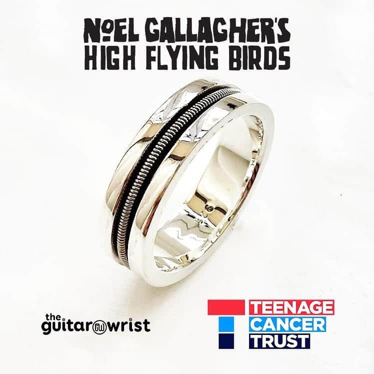 ノエル・ギャラガーさんのインスタグラム写真 - (ノエル・ギャラガーInstagram)「Noel Gallagher’s High Flying Birds have teamed up with the @theguitarwrist to reduce the amount of string metal ending in landfill, whilst raising funds for @teenage_cancer. Here’s your chance to own an amazing piece of memorabilia from strings used by the band. Find out more via the link in bio」7月7日 1時16分 - themightyi