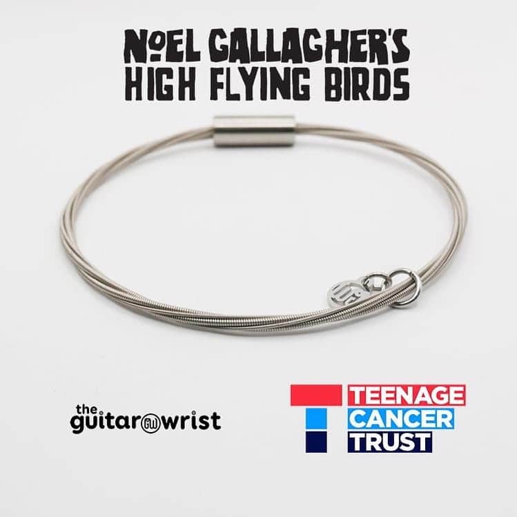ノエル・ギャラガーさんのインスタグラム写真 - (ノエル・ギャラガーInstagram)「Noel Gallagher’s High Flying Birds have teamed up with the @theguitarwrist to reduce the amount of string metal ending in landfill, whilst raising funds for @teenage_cancer. Here’s your chance to own an amazing piece of memorabilia from strings used by the band. Find out more via the link in bio」7月7日 1時16分 - themightyi